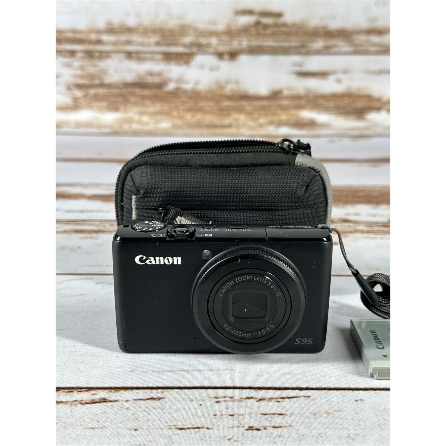 Canon PowerShot S95 Digital Camera  – 10.0MP, 3.8x Zoom, Compact & Black