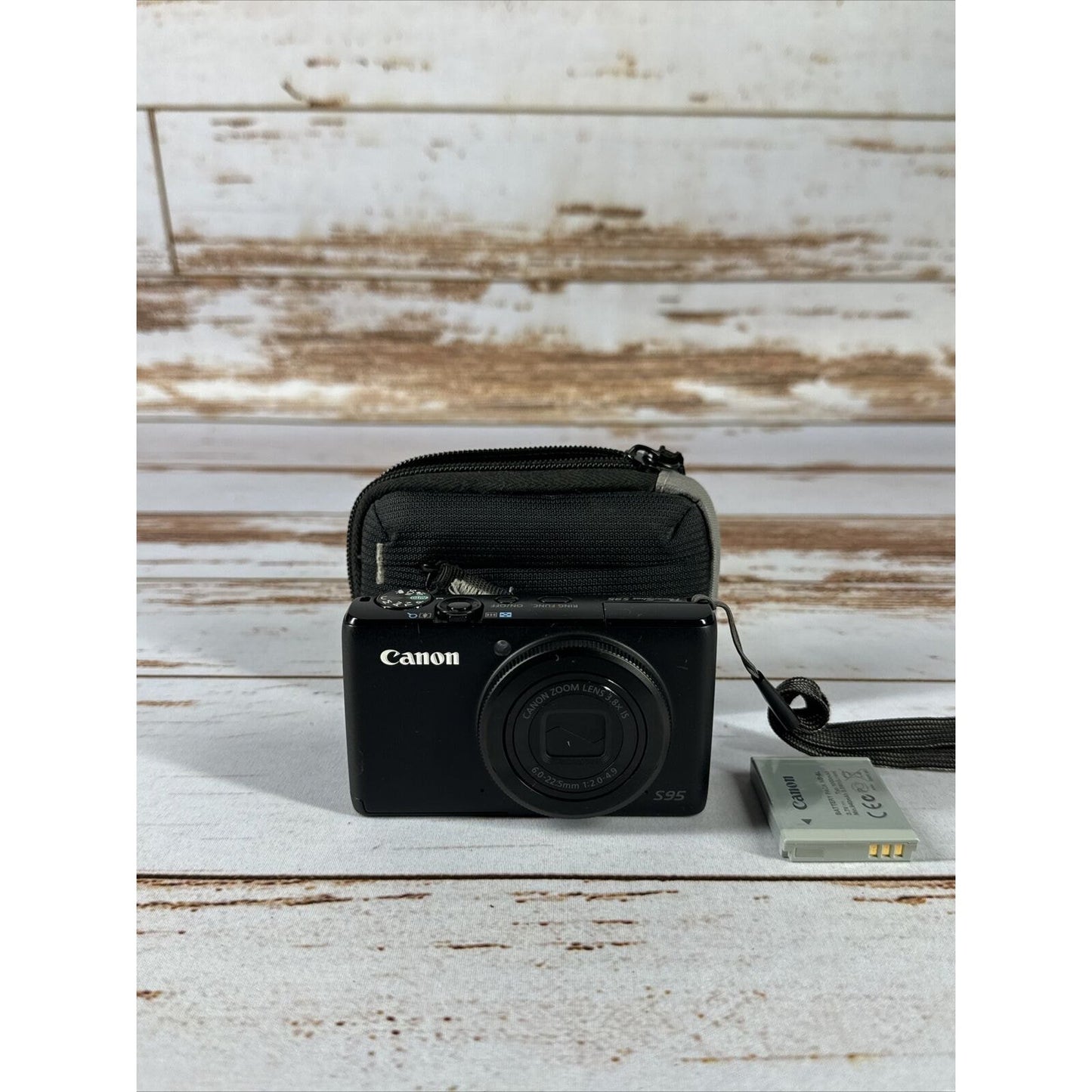 Canon PowerShot S95 Digital Camera  – 10.0MP, 3.8x Zoom, Compact & Black