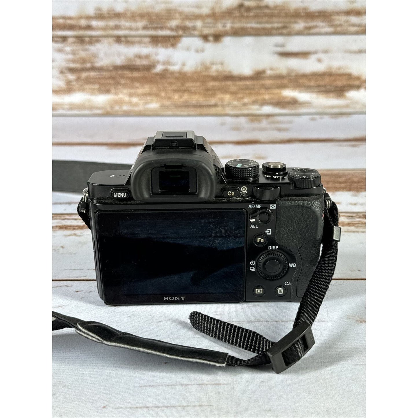 Used Sony Alpha A7 24.2MP Mirrorless Digital Camera Body Only – W/Battery