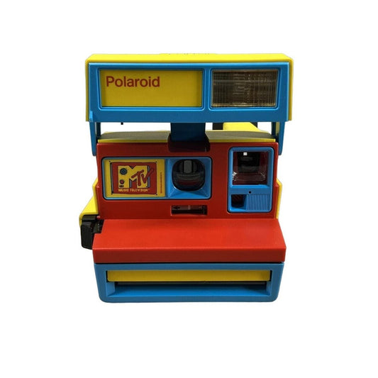 POLAROID 600 MTV Instant Film Camera Limited Edition  – Retro Vibes, Instant Memories